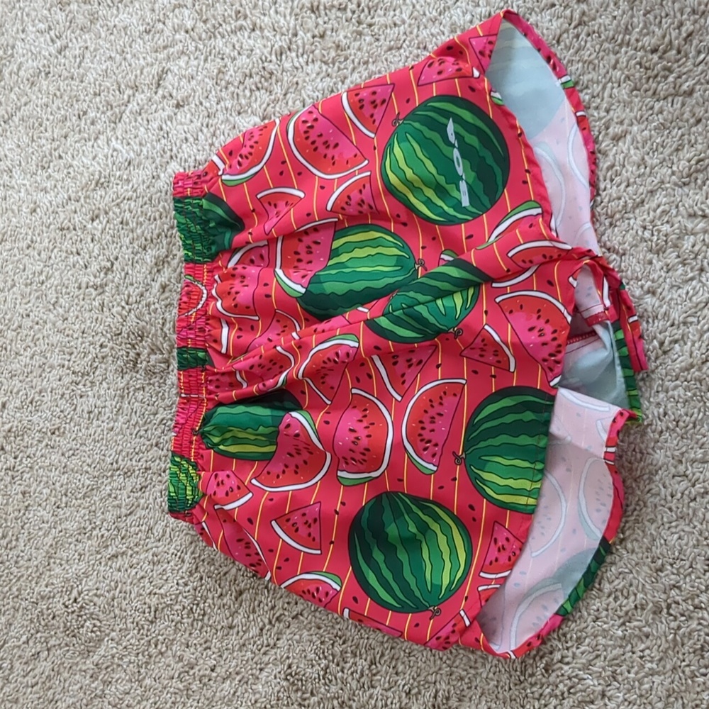 Women's Boa Running Shorts Watermelon Print